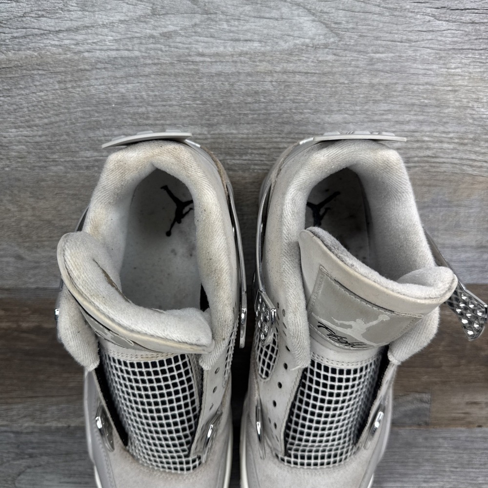 Jordan 4 Retro Frozen Moments Women's Sneakers Size 9.5 (Discoloration/Read) - Picture 9 of 16